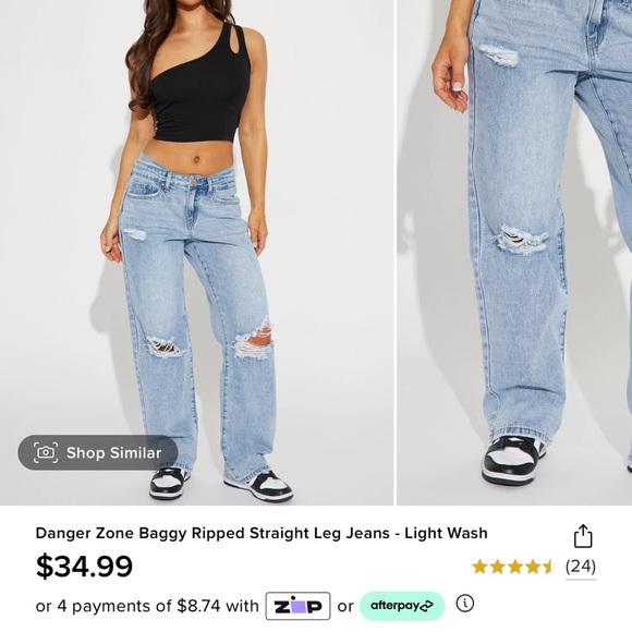 Fashion Nova Denim - Straight leg jeans